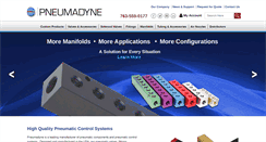 Desktop Screenshot of pneumadyne.com